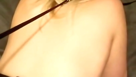 Amateur shemale plays with her boyfriend with sex toys