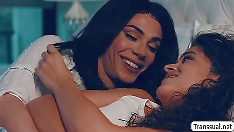 Cute stepdaughter gets banged by her big-assed stepbrother