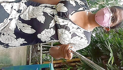 Big boobs and long legs amateur woman riding on cock